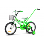 Detský bicykel 16 Rock Kinds Trophy Zelený